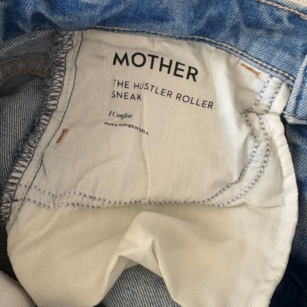 MOTHER Superior -The Hustler Roller Sneak Jeans - Picture 7 of 8